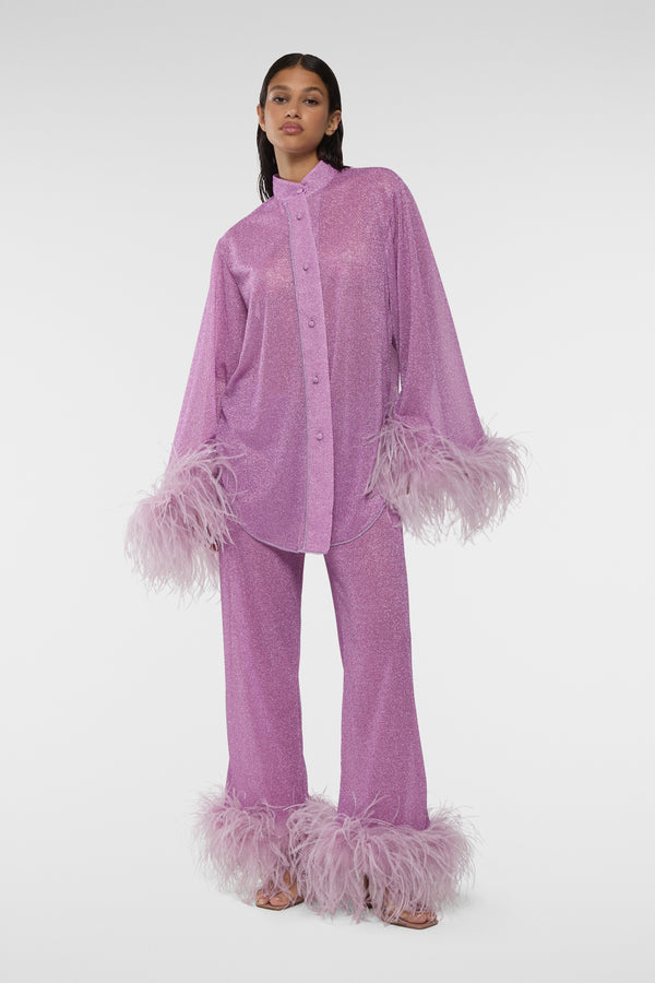 Oséree Lumière Plumage Long Pants