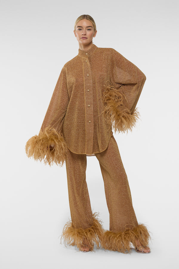 Oséree Lumière Plumage Long Pants