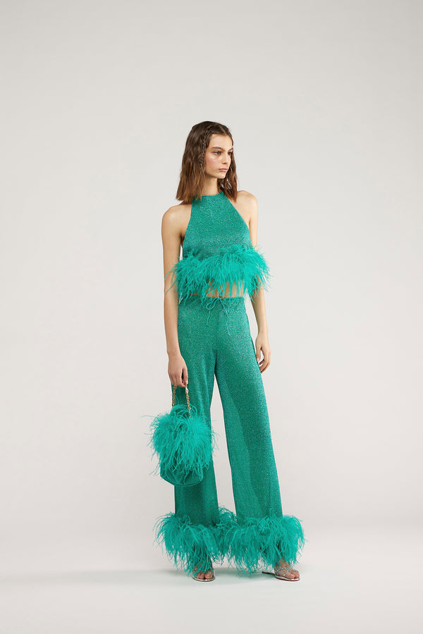 Oséree Lumière Plumage Long Pants