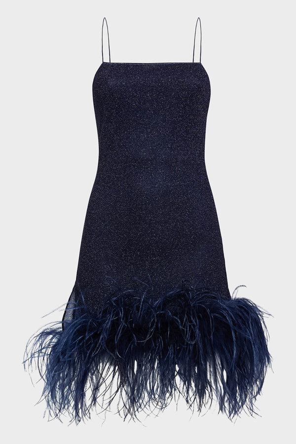 oséree Lumière Plumage Mini Dress