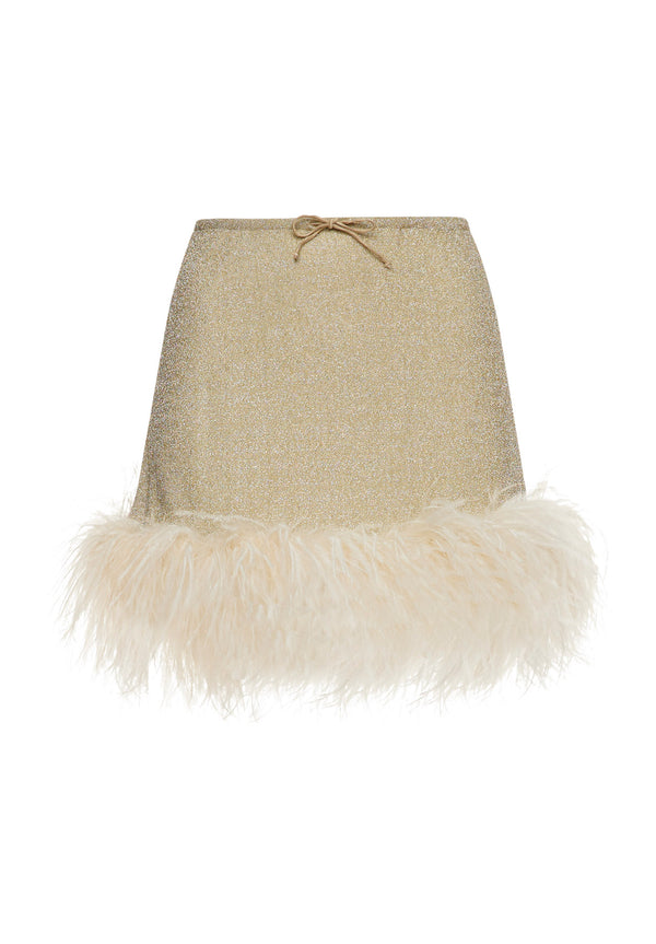 oséree Lumière Plumage Mini Skirt