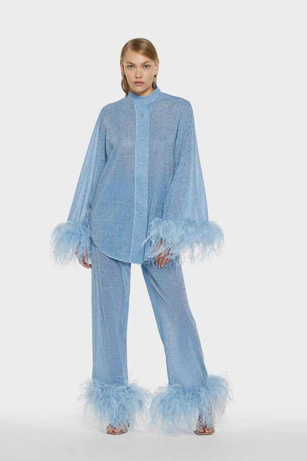 Oséree Lumière Plumage Pants