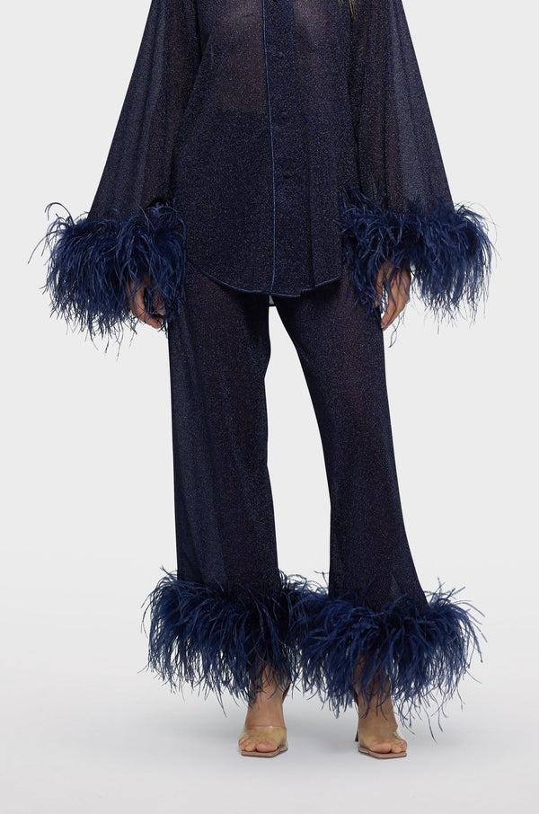 Oséree Lumière Plumage Pants