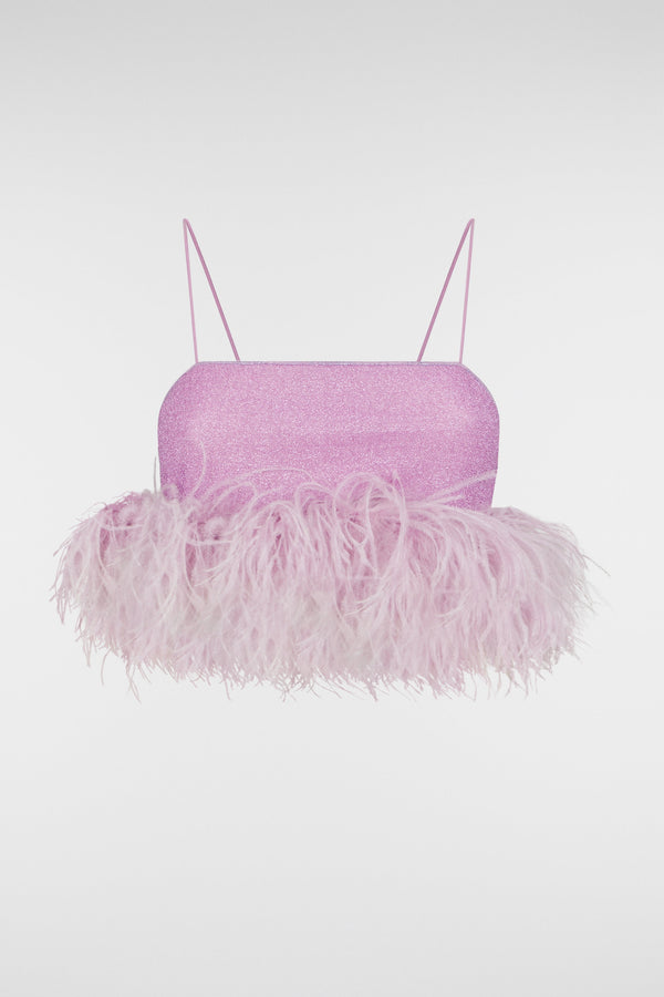 Oséree Lumière Plumage Top