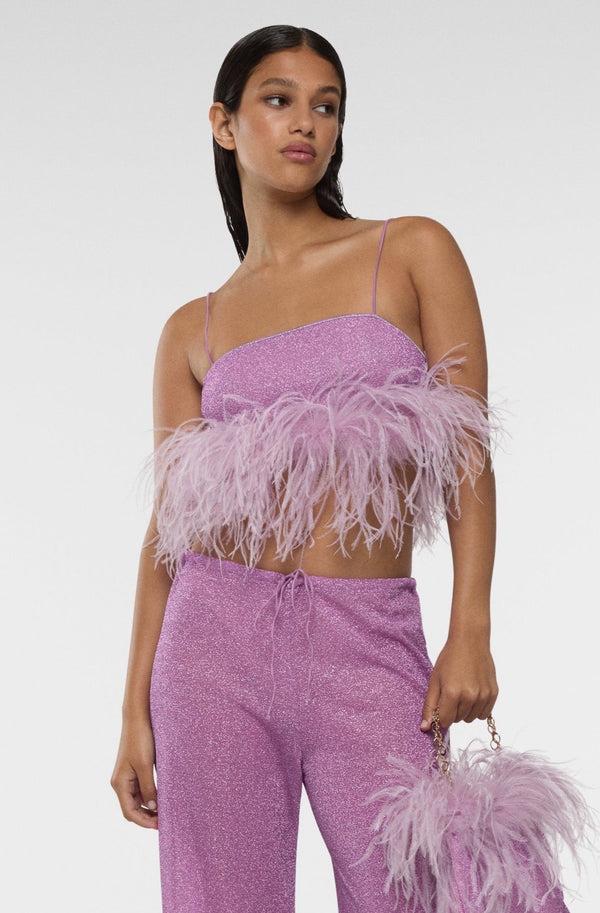 Oséree Lumière Plumage Top