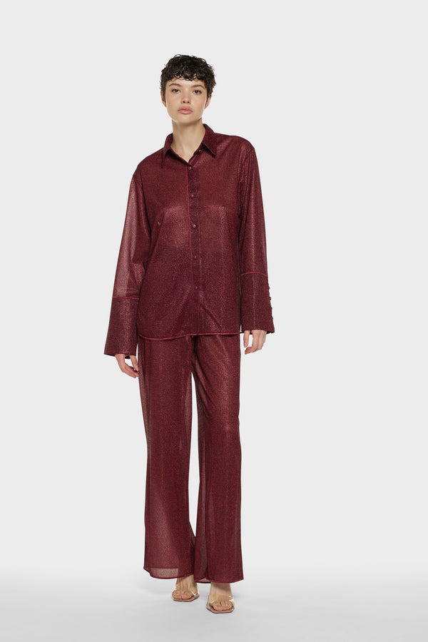 Oséree Lumière Sleeves Shirt