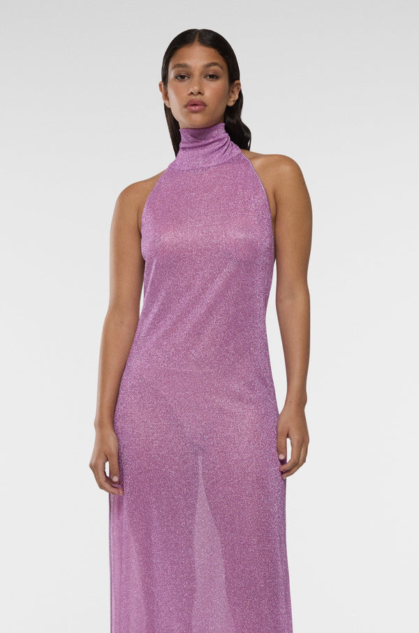 Oséree Lumière Turtleneck Dress