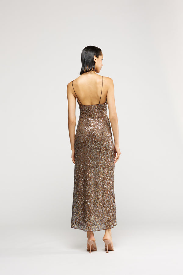 Oséree Netquins Slip Dress