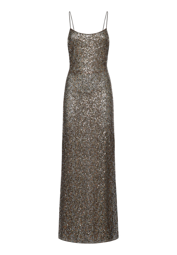 oséree Netquins Slip Dress