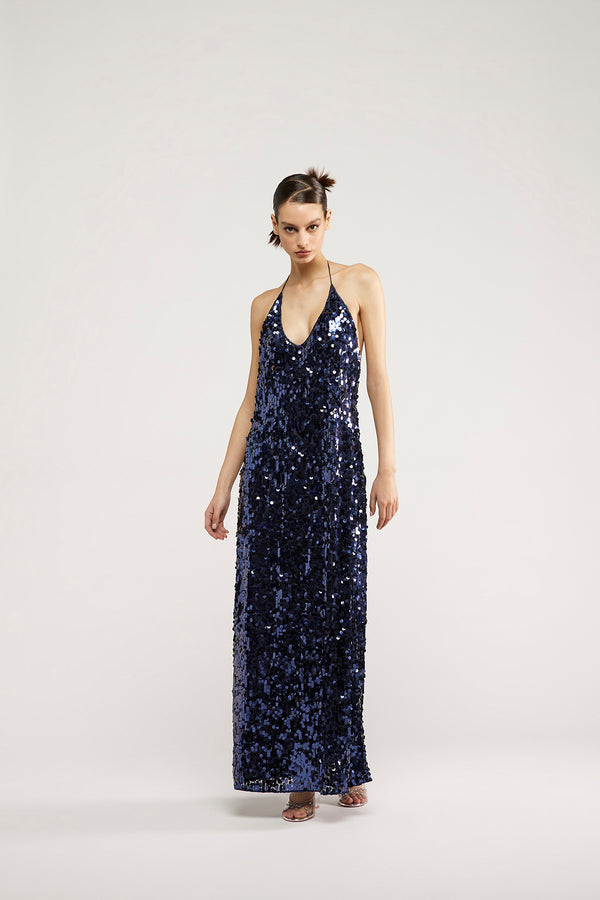 Oséree Night Sequins Long Dress