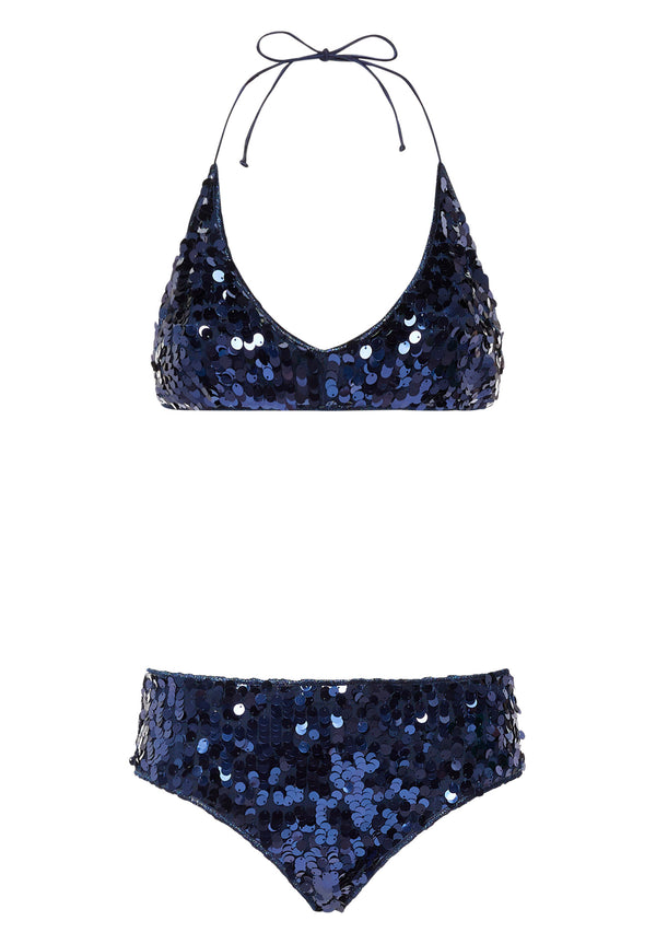Oséree Night Sequins Midi Set