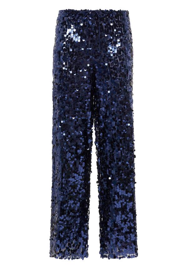 oséree Night Sequins Pants