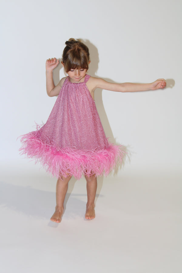 Oséree OseMini Lumière Plumage Dress