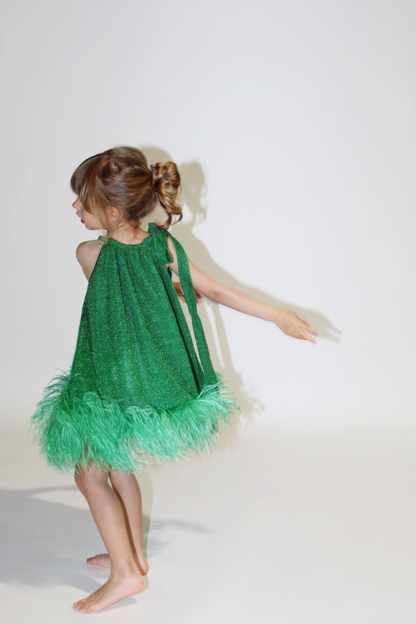 Oséree OseMini Lumière Plumage Dress