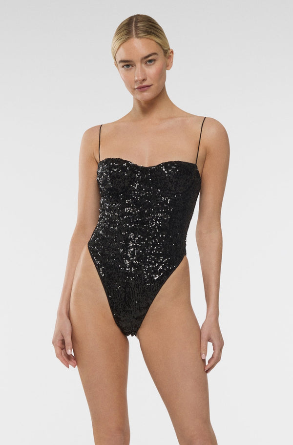 Oséree Paillettes Balconette Maillot