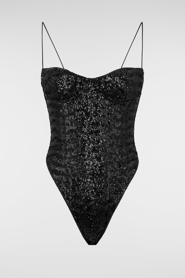 oséree Paillettes Balconette Maillot