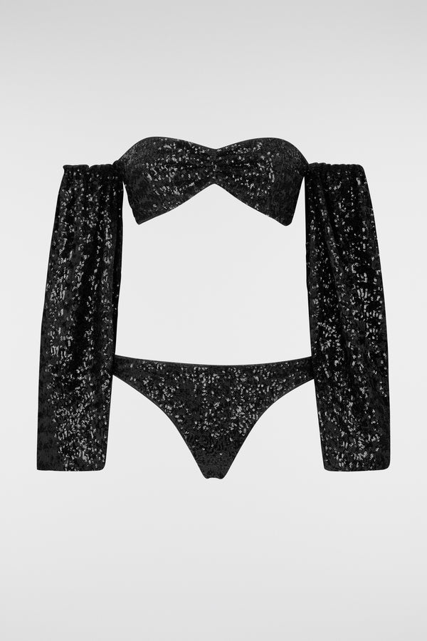 oséree Paillettes Baloone Set