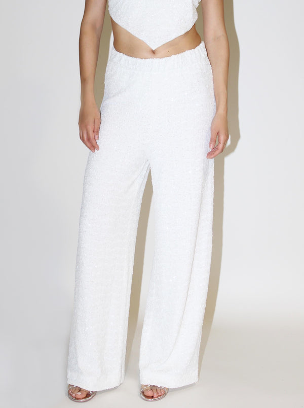 Oséree Paillettes Pants