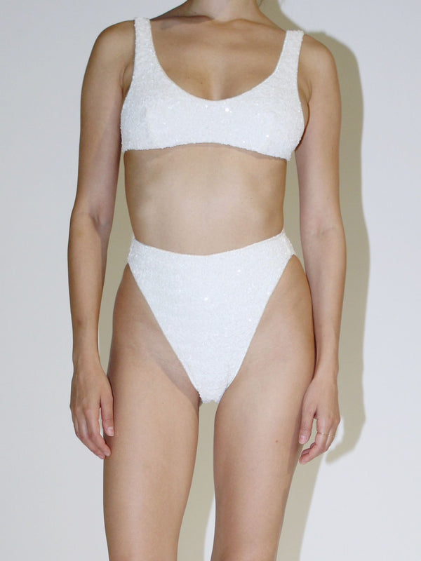 Oséree Paillettes Sporty Bra 90s Bottom