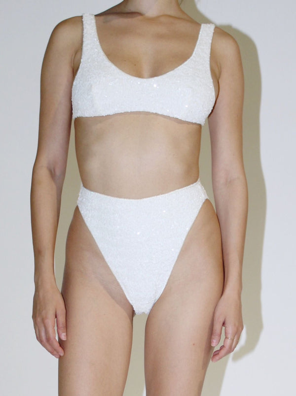 Oséree Paillettes Sporty Bra 90s Bottom