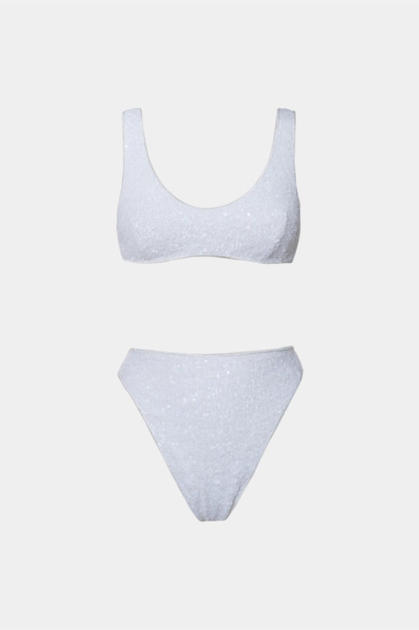 oséree Paillettes Sporty Bra 90s Bottom