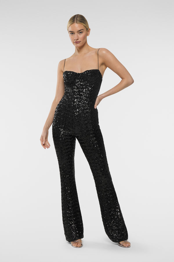 Oséree Paillettes Wide Pants