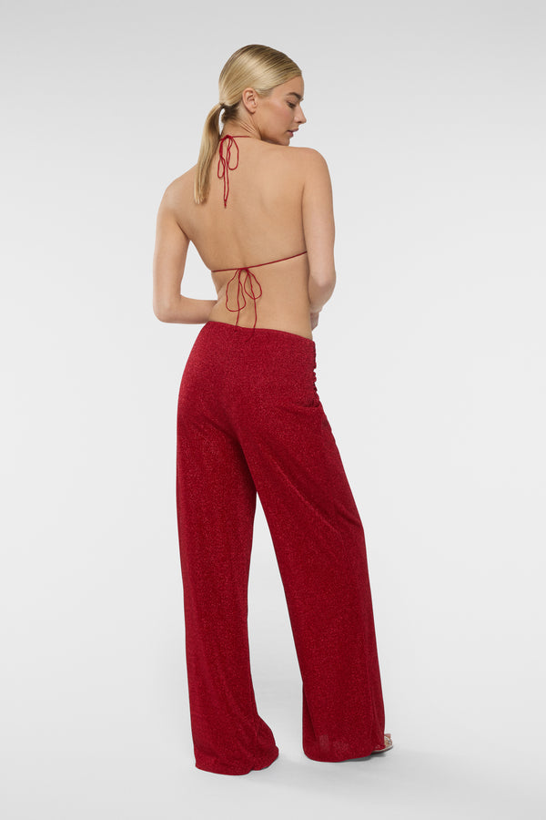 Oséree Red Roses Pants