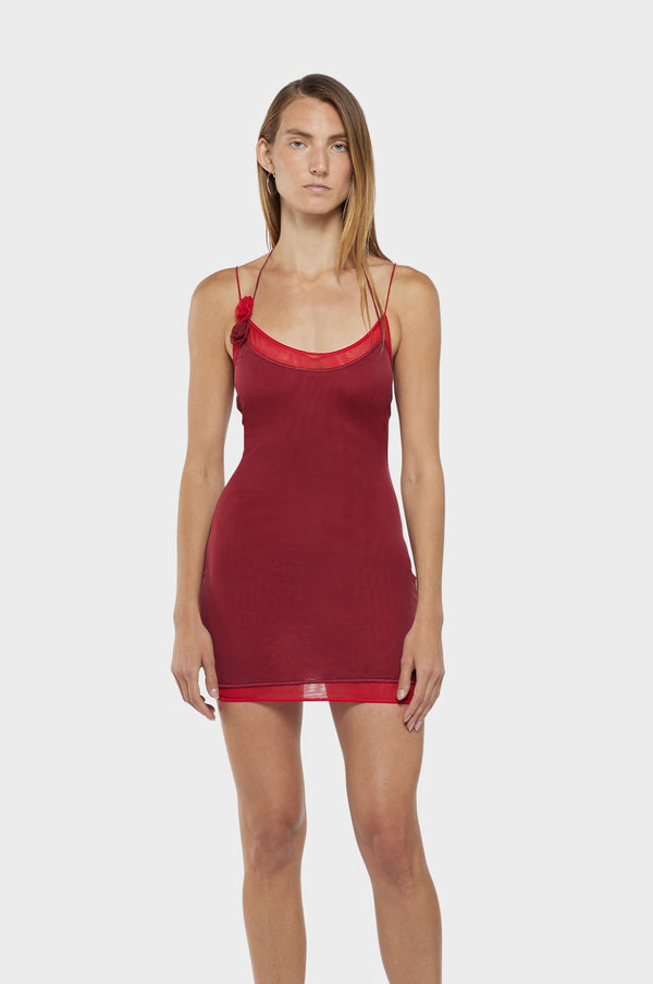 Oséree Rose Mini Dress