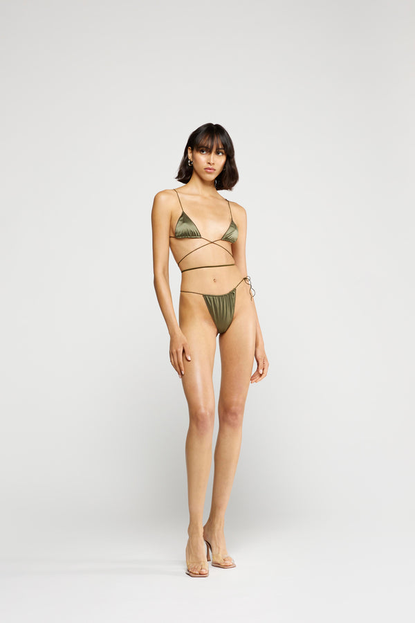 Oséree Satin Lacè Microkini