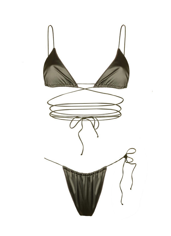 oséree Satin Lacè Microkini