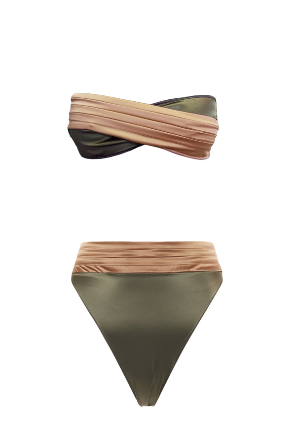 oséree Satin Twist 90s Bottom