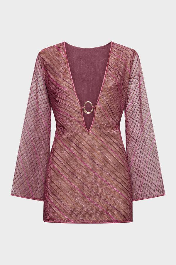 oséree Shiny Stripes O Kaftan