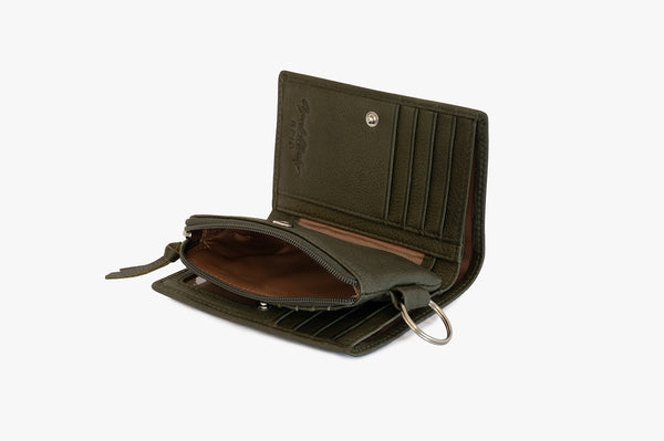 Osgoode Marley Double Snap 5" Wallet W/ Zip Pouch