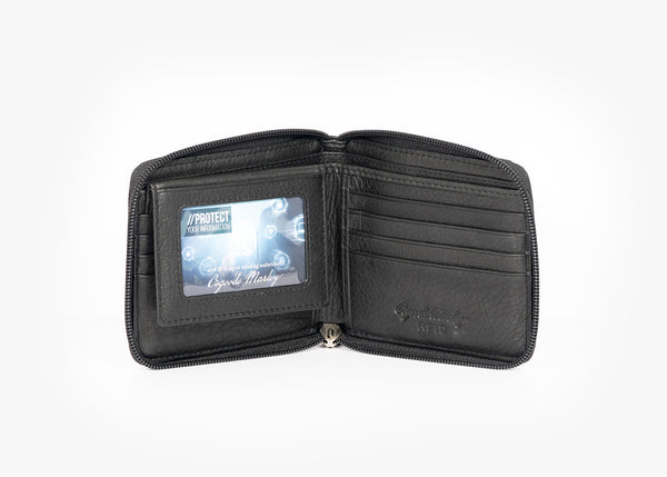 Osgoode Marley RFID Zipper Passcase Wallet
