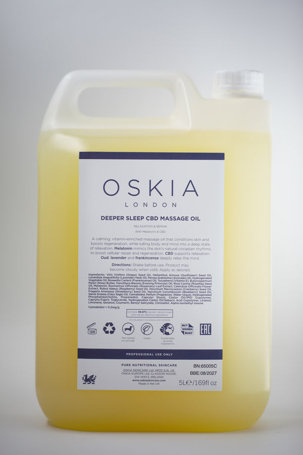 Oskia Deeper Sleep CBD Massage Oil - Extreme Relaxation