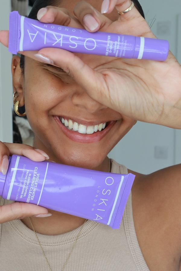 Oskia Violet Water Set