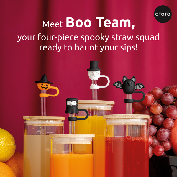 Ototo Boo Team Straw Covers