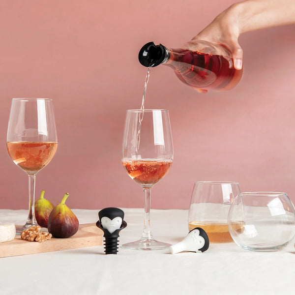 Ototo Count Corkula Wine Stopper & Pourer