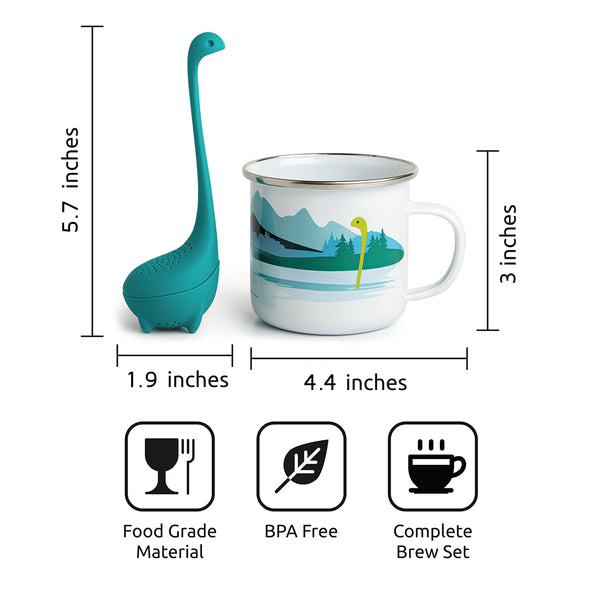 Ototo Cup Of Nessie Tea Infuser & Cup