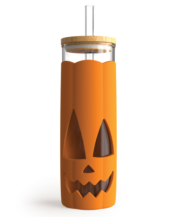 ototo Jack-o-Cup Tumbler with Straws