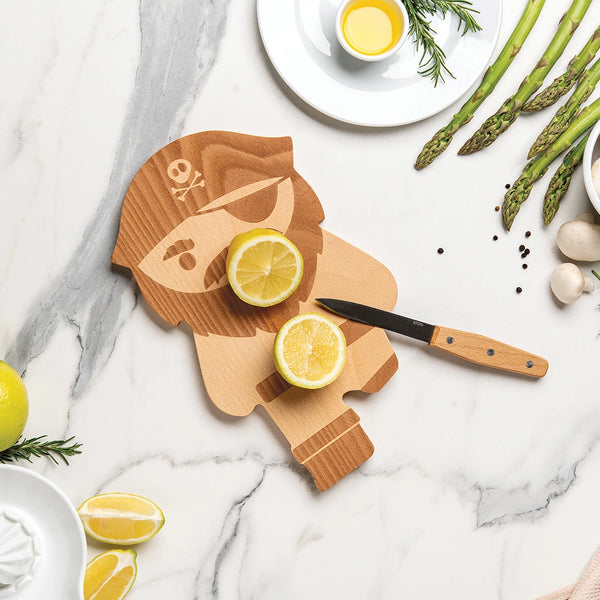 Ototo Pirate Board Cutting Board & Knife