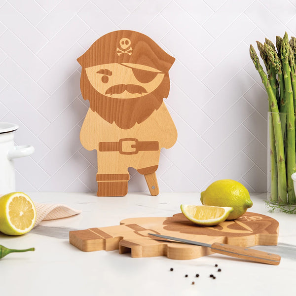 Ototo Pirate Board Cutting Board & Knife