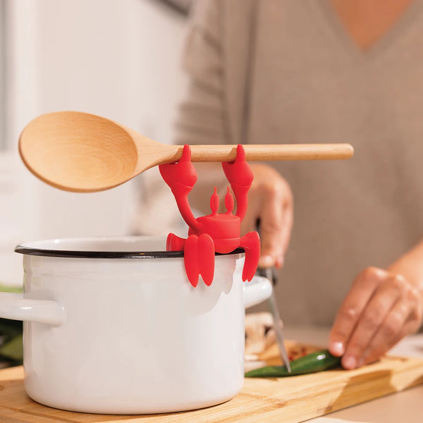 Ototo Red Spoon Holder & Steam Releaser
