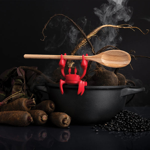 Ototo Red Spoon Holder & Steam Releaser