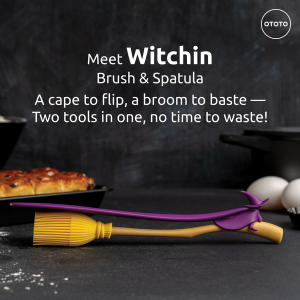 Ototo Witchin Basting Brush And Spatula