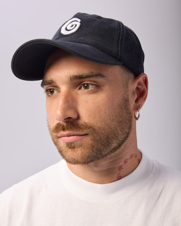 Ostrya Swirl Logo 5 Panels Cap