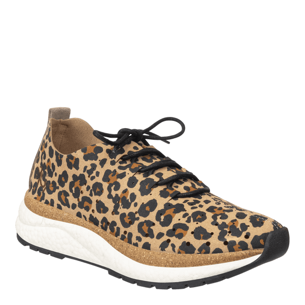 Otbt ALSTEAD In BROWN CHEETAH Sneakers