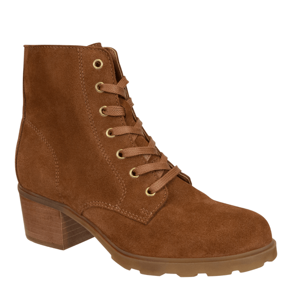 otbt ARC in CAMEL Heeled Ankle Boots