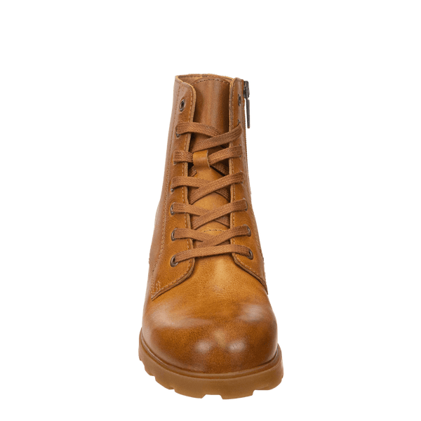 Otbt ARC In CAMEL LEATHER Heeled Ankle Boots