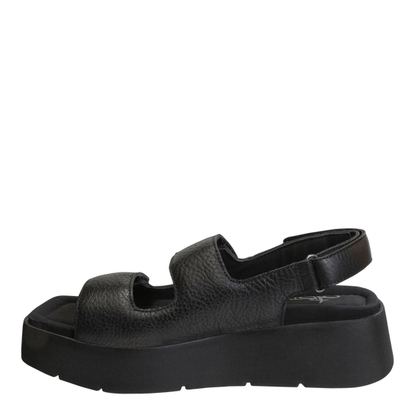 Otbt ASSIMILATE In BLACK Platform Sandals